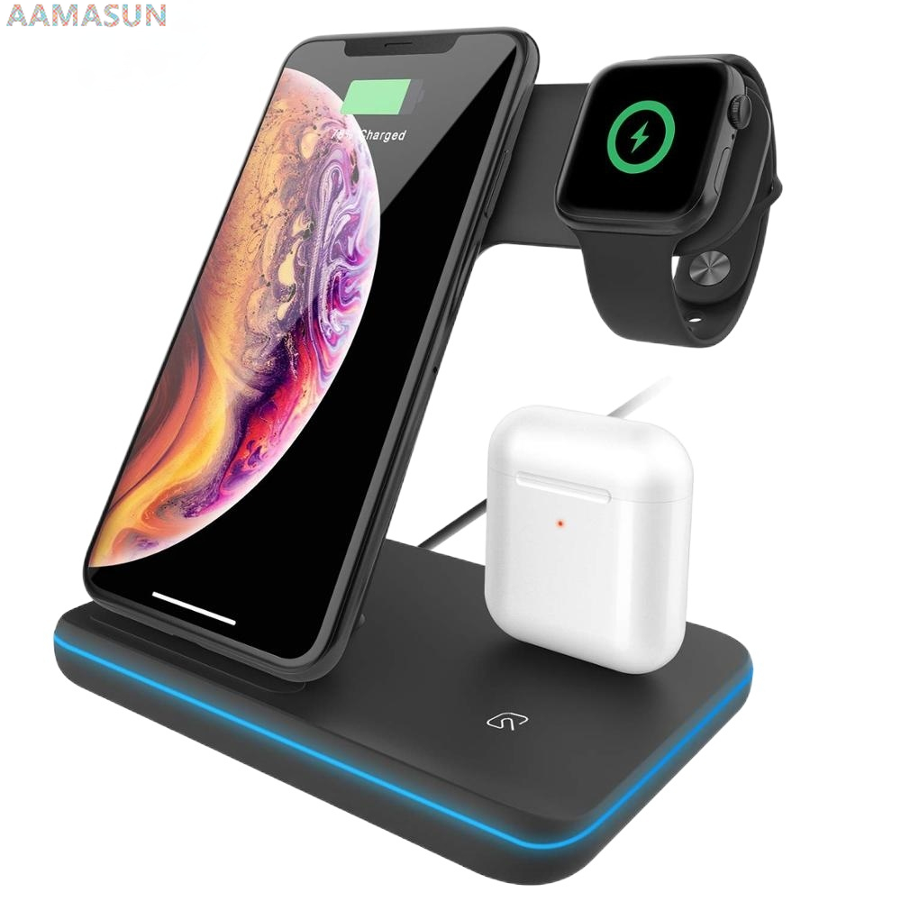 Watch Xs8 - 15W Fast Qi Wireless Charger Stand