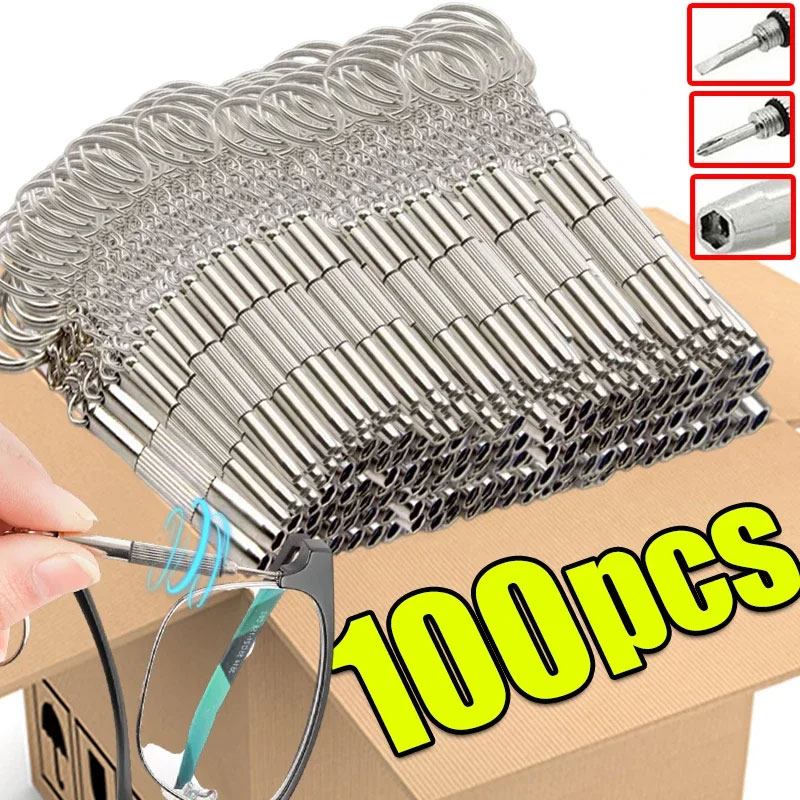 Watch Tool Repair Kit - Steel Glasses Screwdriver Eyeglass Screwdriver Watch