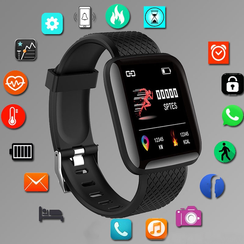 Smartwatch Digital Watches For Men - Sport Smartwatch Fitness Bracelet Music Control