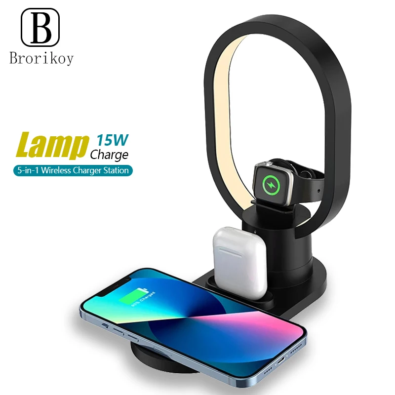 Watch Xs8 - 4in1 Night Light Wireless Charger For