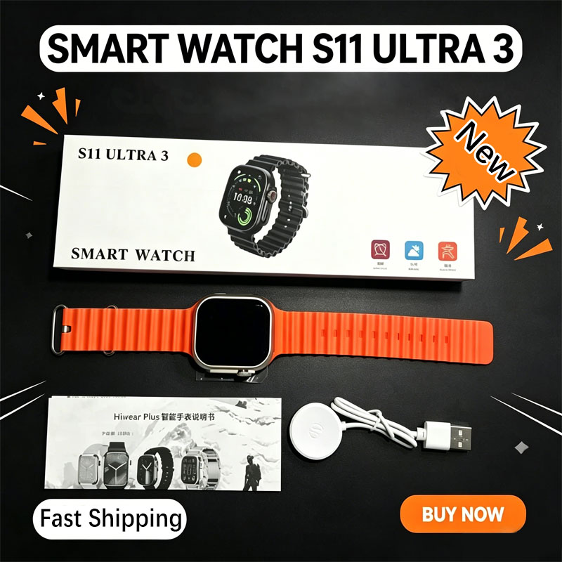 Watch Smartwatch Android - S11 Ultra 3 Smart Watch Men