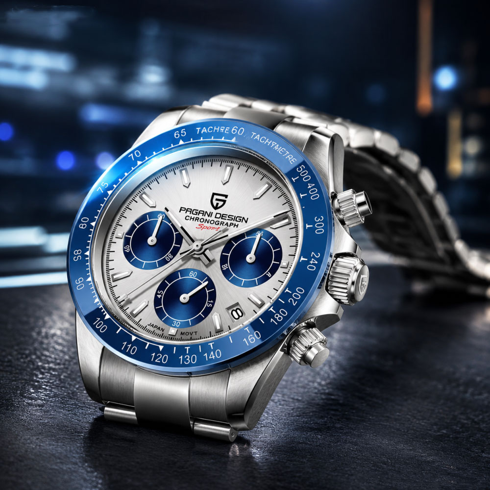 Anti-Magnetic Watch - PAGANI DESIGN 40mm Men's Watch Stainless