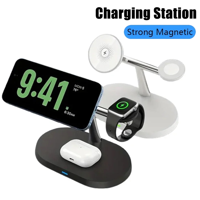 Smartwatch Watches Compatible With Iphone - 3 In 1 Opansten Magnetic Wireless