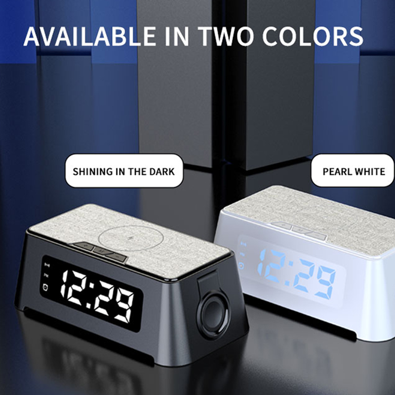 Watch Xs8 - 15W Qi Alarm Clock Wireless Charger