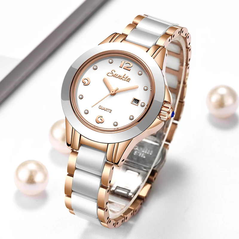 Ladies Fashion Watch - Sunkta Fashion Casual Quartz Woman Watch