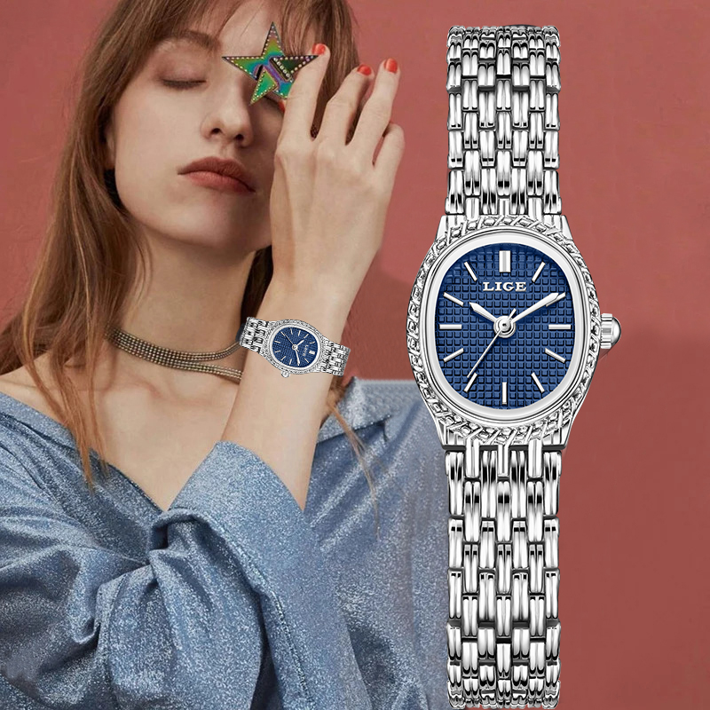 Ladies Fashion Watch - LIGE Fashion Luxury Quartz Woman Watch