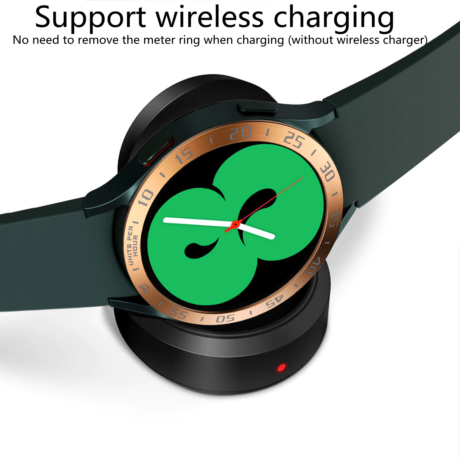 Smartwatch Ring Watches - Speed Scale Bezel Metal Ring Case
