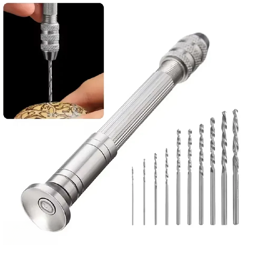 Watches Original - 0.8-3.0mm Mini Hand Drill Woodworking Tools