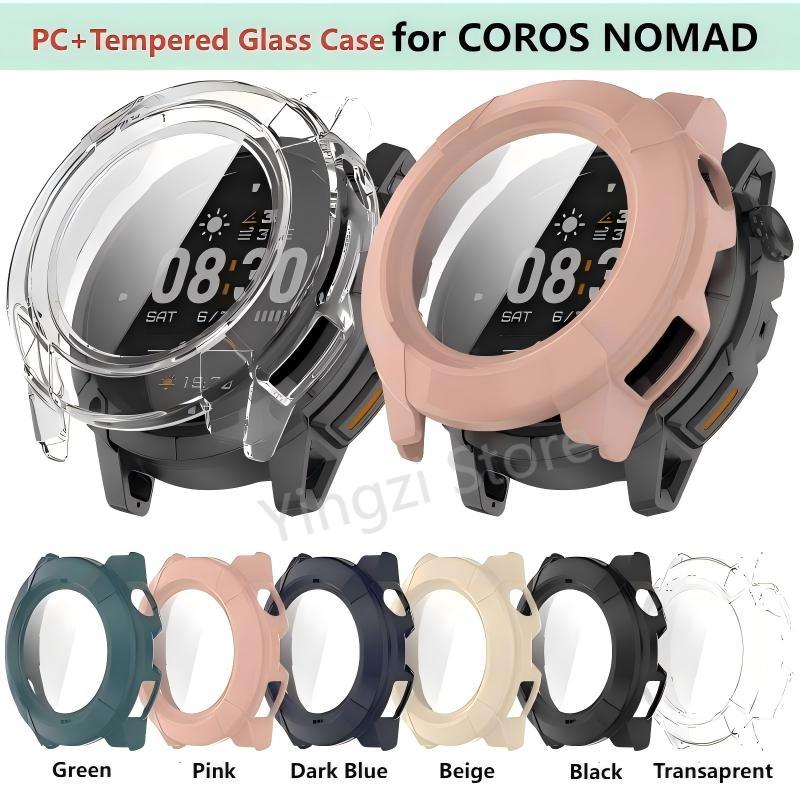 Watch Smartwatch Android - PC+Tempered Glass Case for COROS NOMAD