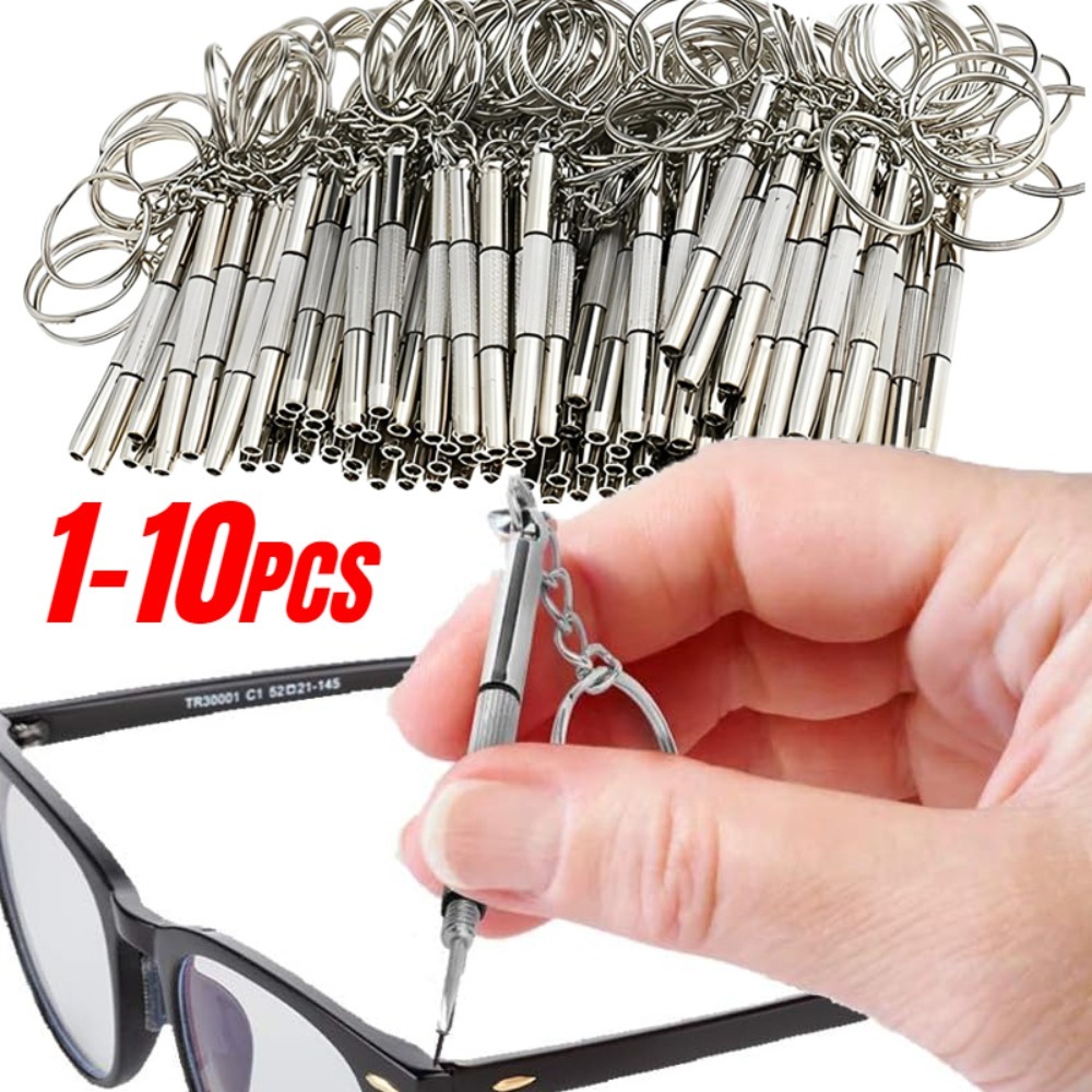 Watch Tool Repair Kit - Steel Glasses Screwdriver Eyeglass Screwdriver Watch