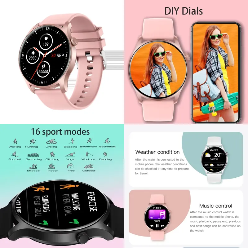 Watch Smartwatch Android - SENBONO MAX8 Men Smart Watch Women