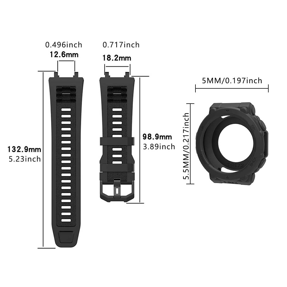 Silicone Strap&Case For Huami  - Smartwatch Watches Amazfit 评论和价格
