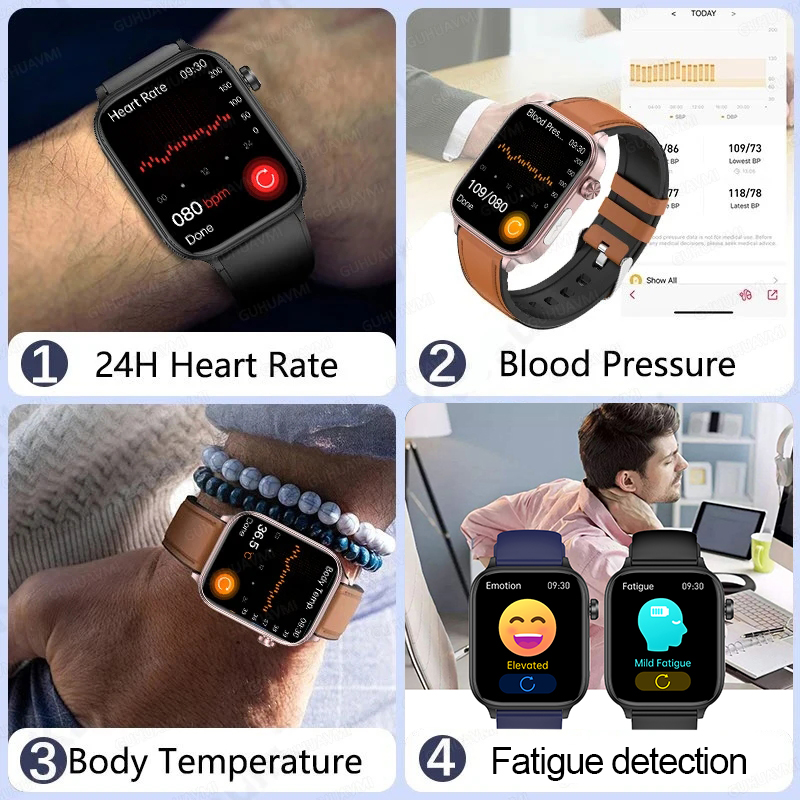2025 New For XIAOM1 ECG+PPG Bl - Smartwatch Health Watches 评论和价格