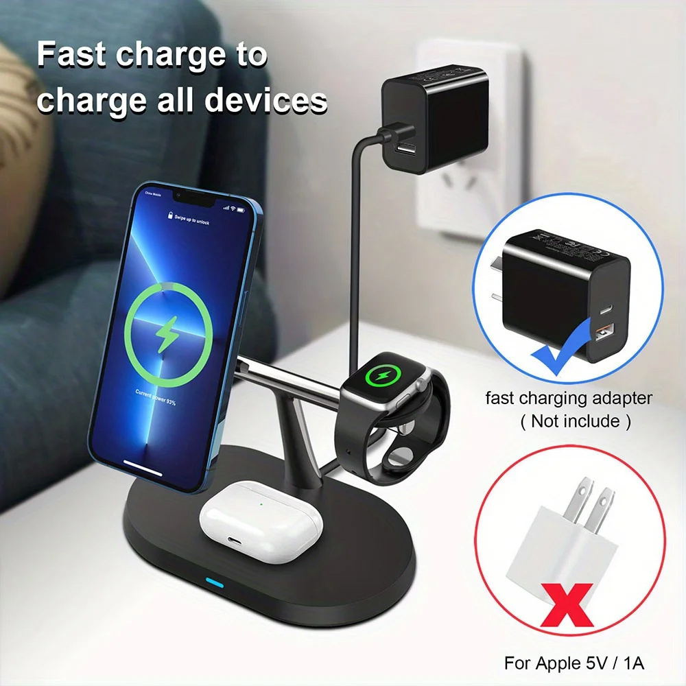 3 in 1 Magnetic Wireless Charg - Smartwatch Watches Compatible With Iphone 评论和价格