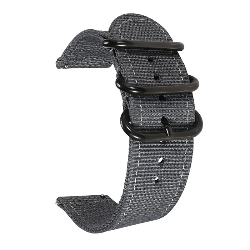 20mm  22mm Universal Nylon Wat - Smartwatch Army Watches For Men 评论和价格