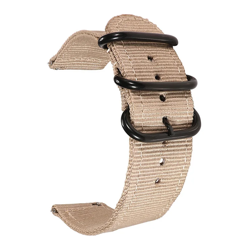 20mm  22mm Universal Nylon Wat - Smartwatch Army Watches For Men 评论和价格