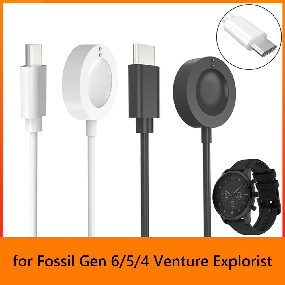 1M USB Type-C Magnetic Fast Ch - Fossil Watches Smartwatch Charger 评论和价格