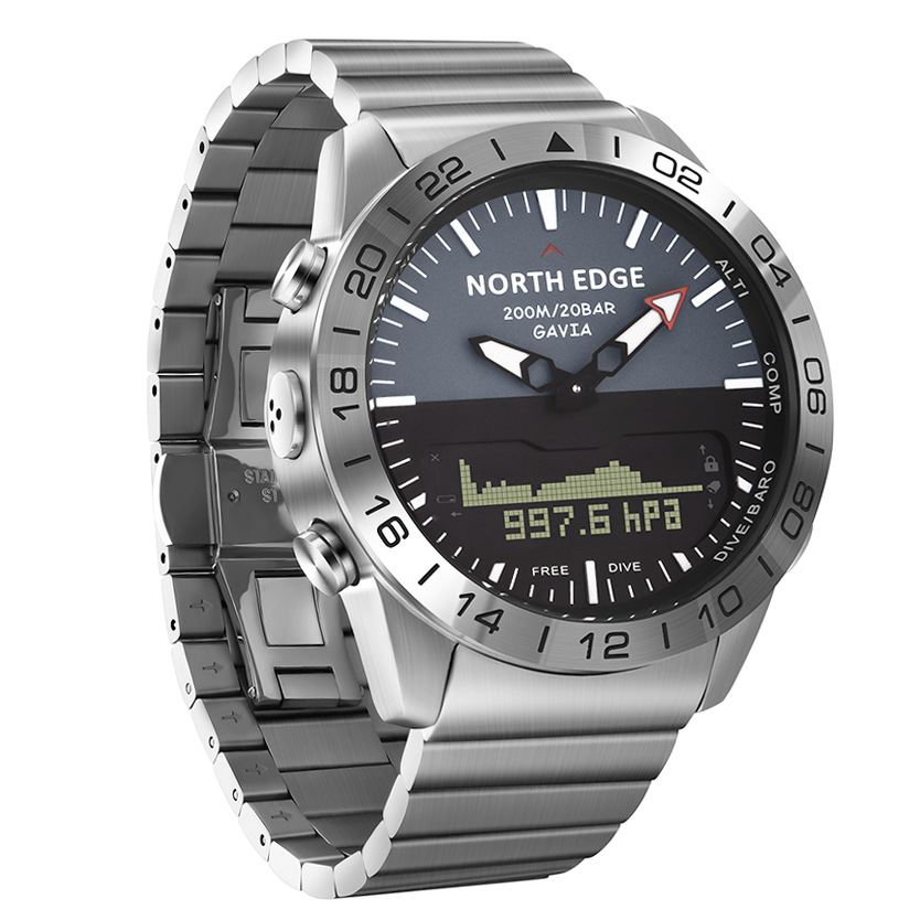NORTH EDGE Luxury Men Smart Wa - Smartwatch Army Watches For Men 评论和价格