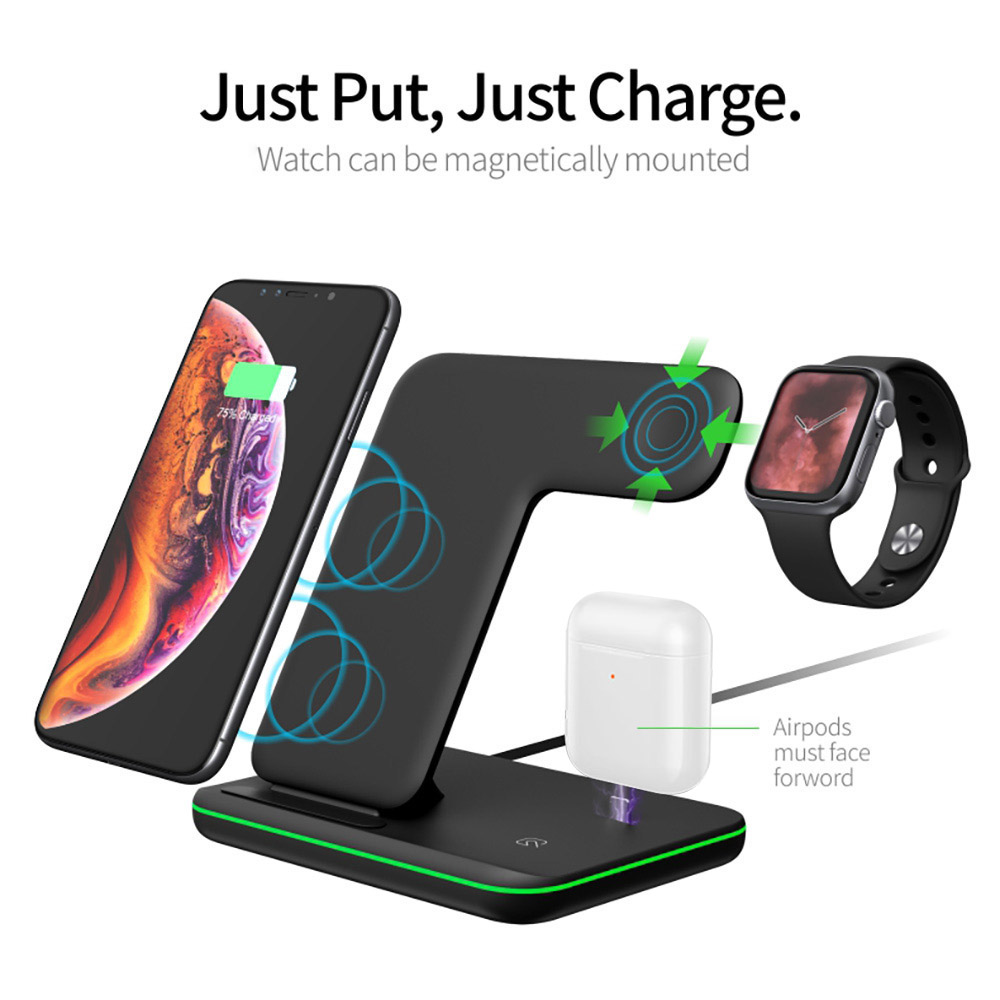 15W Fast Qi Wireless Charger S - Watch Xs8 评论和价格