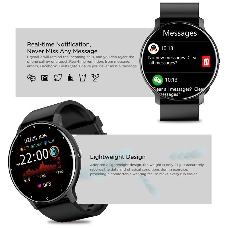 LIGE 2026 Smart Watch Women Me - Watch Iwo 评论和价格