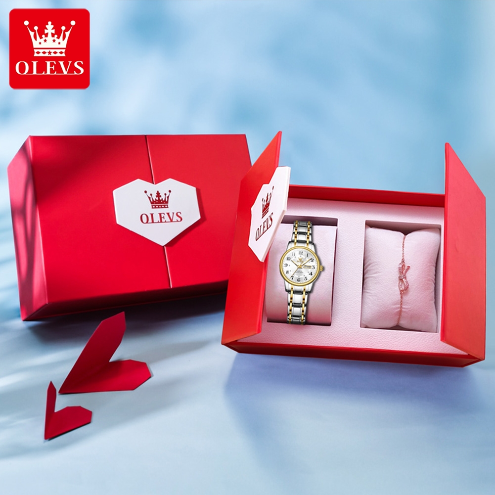 OLEVS 2891 Luxury Brand Fashio - Anti-Magnetic Watch 评论和价格