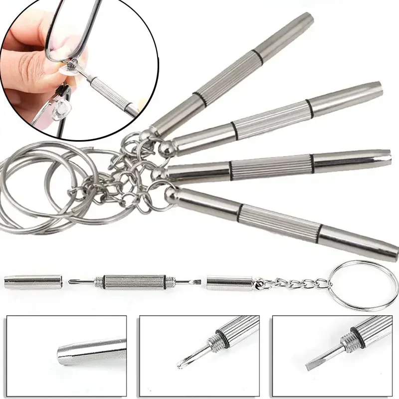 Steel Glasses Screwdriver Eyeg - Watch Tool Repair Kit 评论和价格