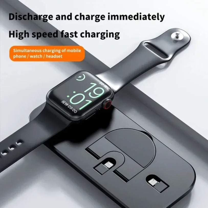 3 In 1 Wireless Charger Stand  - Watch Xs8 评论和价格