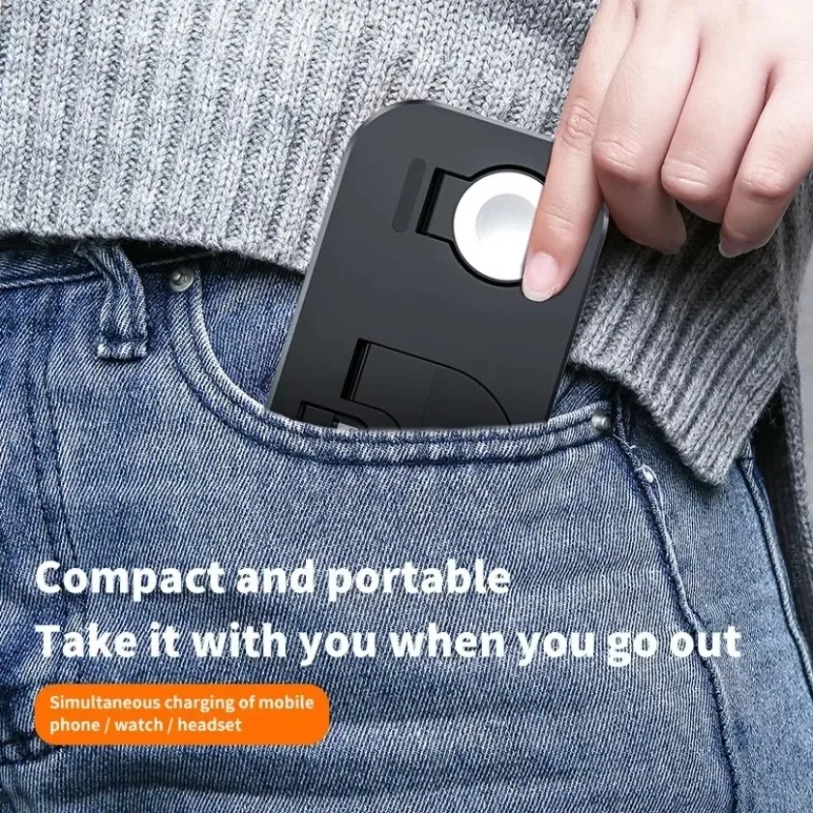 3 In 1 Wireless Charger Stand  - Watch Xs8 评论和价格