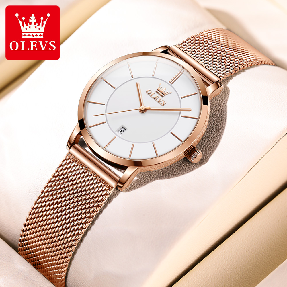 OLEVS Woman Watch 5869 Elegant - Analog Quartz Watch 评论和价格