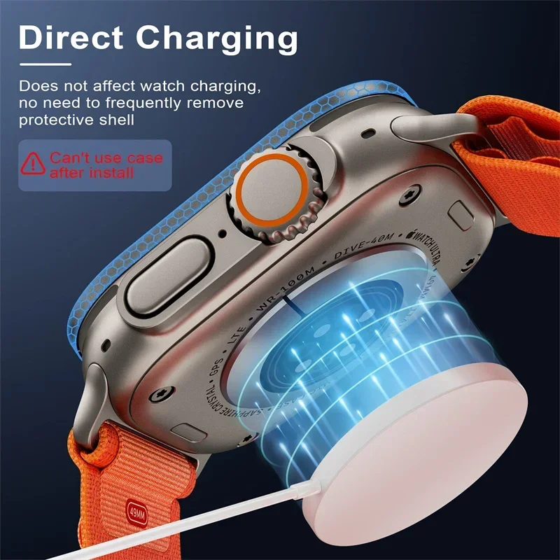 Tempered Glass for Apple Watch - Smartwatch Watches For Mens 评论和价格