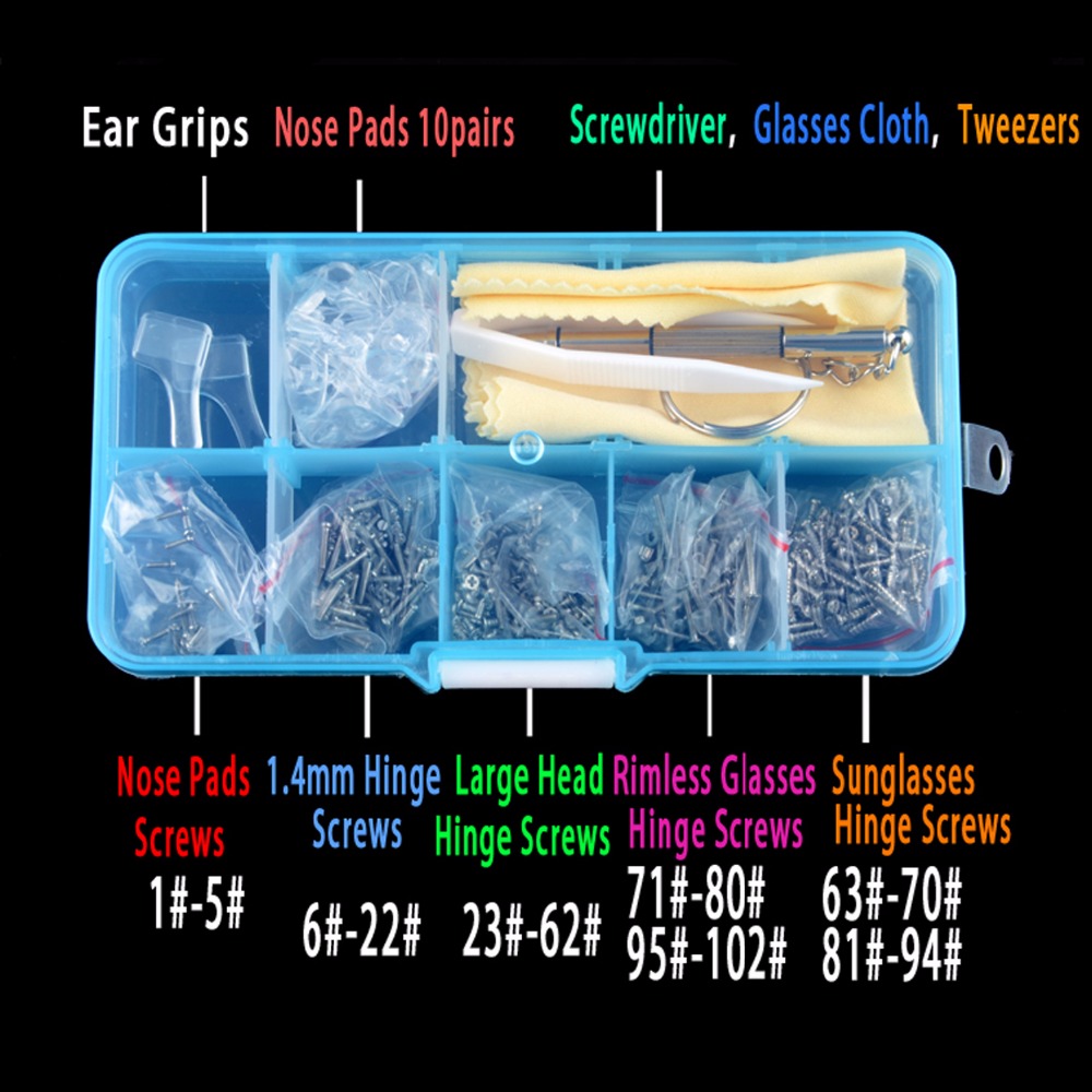 500 Eyeglasses Repair Kit Tool - Watch Tool Repair Kit 评论和价格