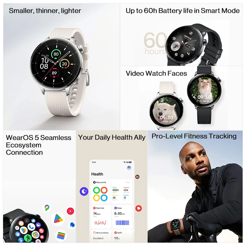 Global Version OnePlus Watch 3 - Watch Smartwatch Android 评论和价格