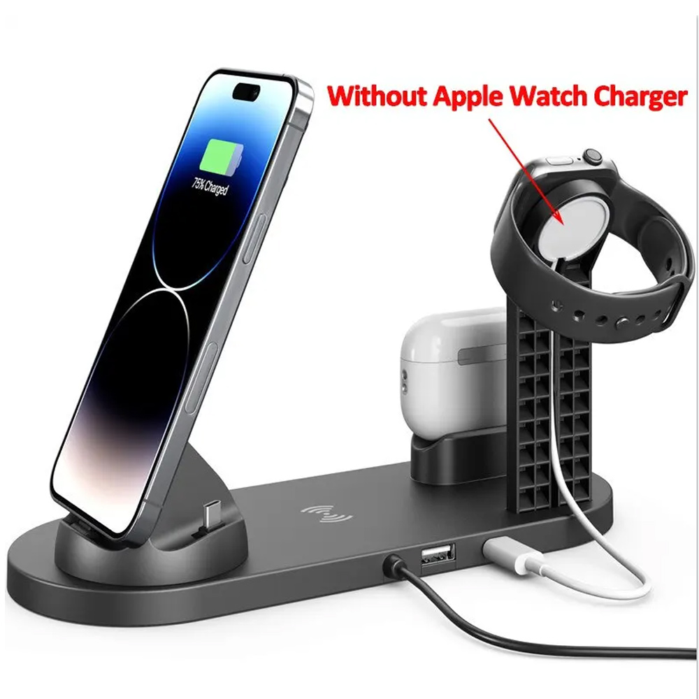 30W 7 in 1 Wireless Charger St - Smartwatch Watches Compatible With Iphone 评论和价格
