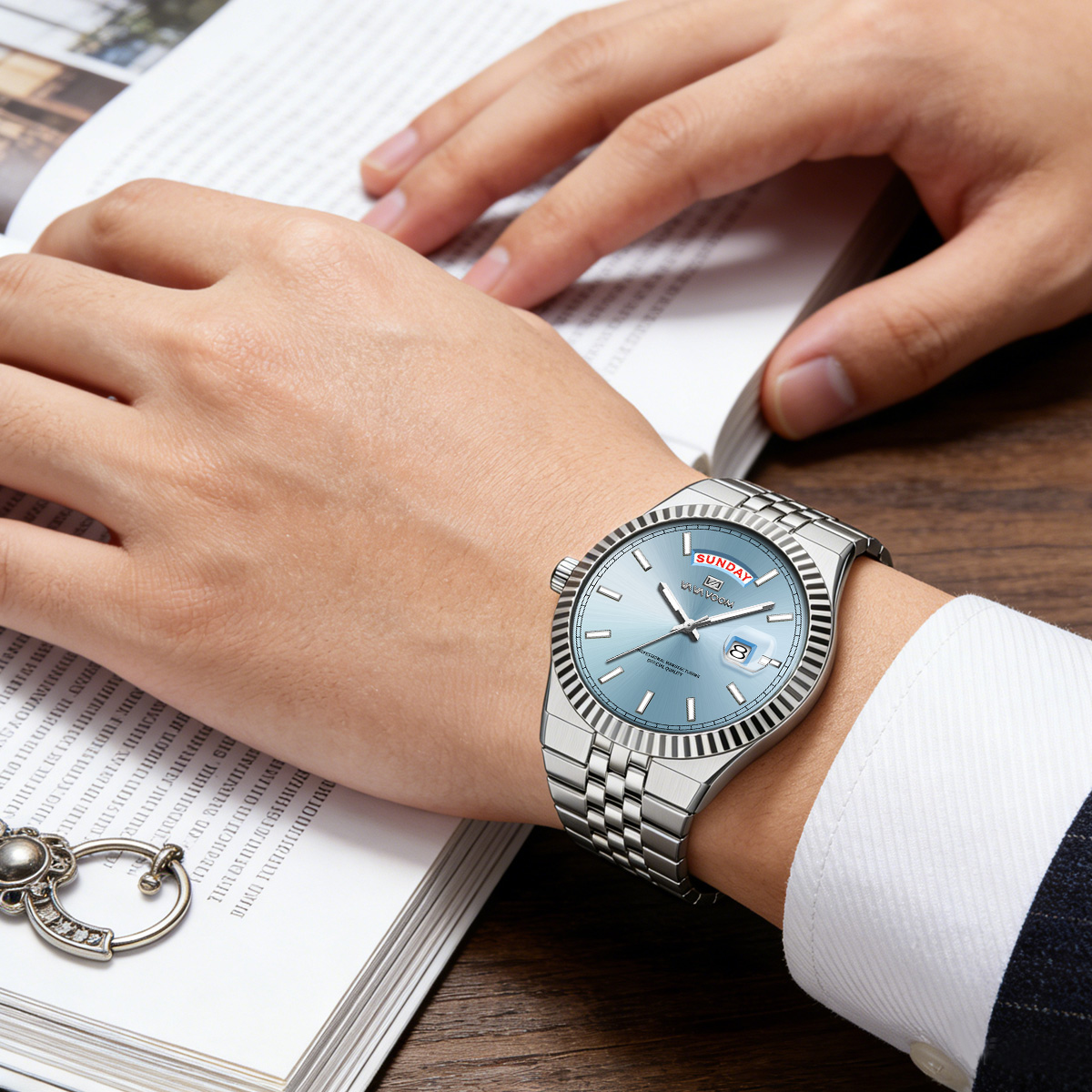 Men Quartz Watch Pilot Series  - Smartwatch Ring Watches 评论和价格