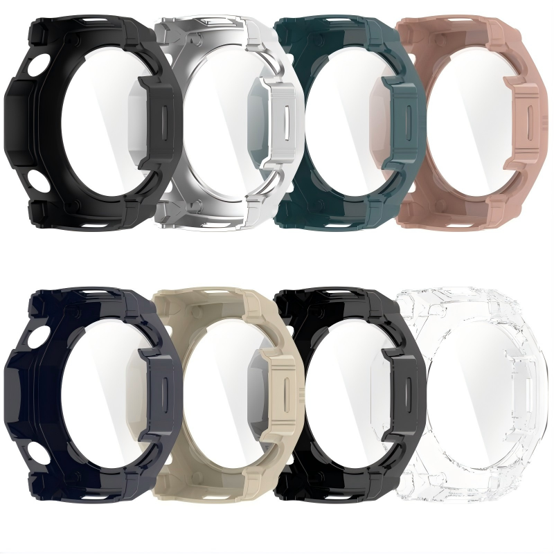 PC+Tempered Glass Case for Ama - Smartwatch Watches Amazfit 评论和价格