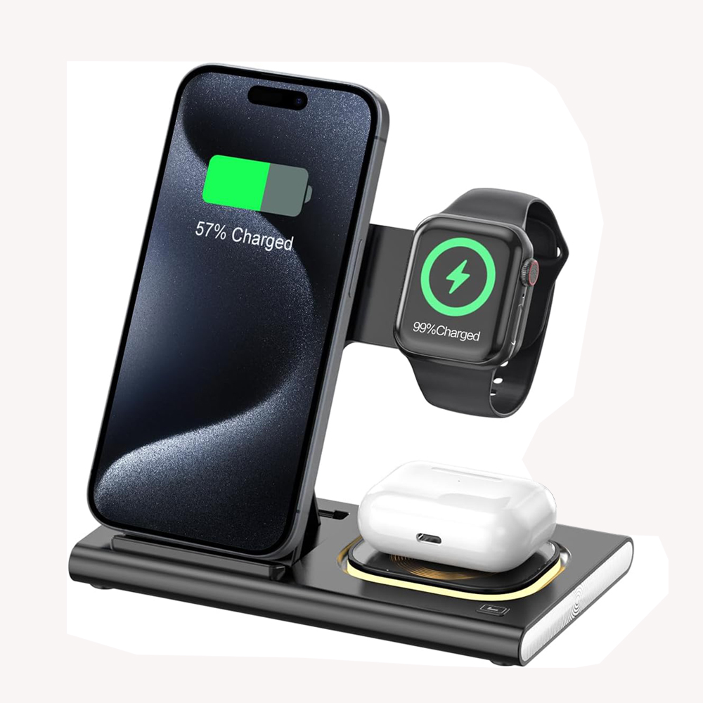 3 in 1 Foldable Charging Stati - Watch Xs8 评论和价格