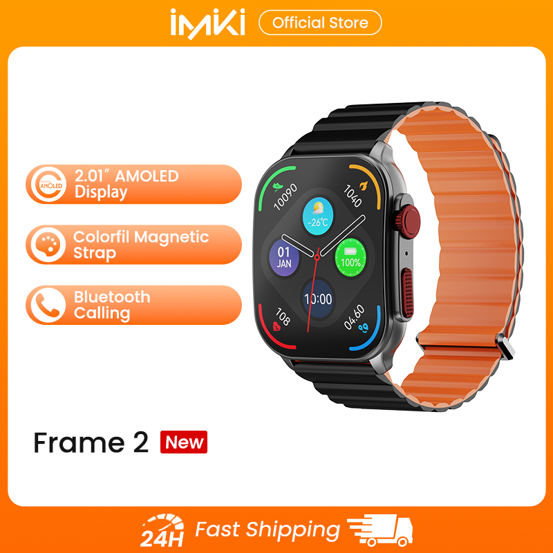 IMIKI Frame 2 Magnetic Starp S - Smartwatch Health Watches 评论和价格