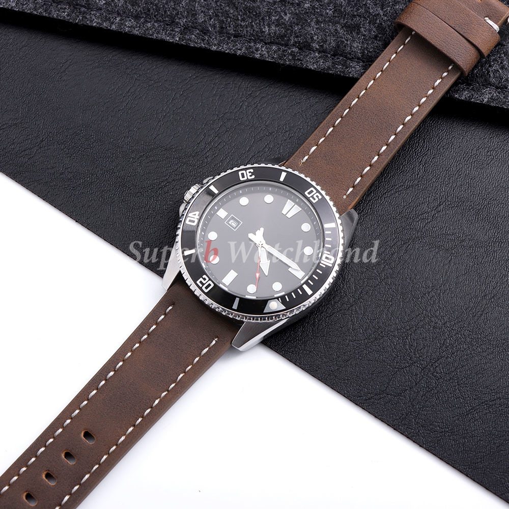 20mm 22mm PU Matte Leather Wat - Omega Watches Smartwatch 评论和价格
