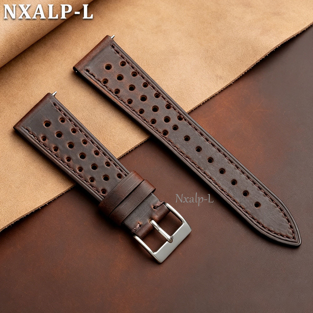 Vintage Cowhide Watch Band 18m - Omega Watches Smartwatch 评论和价格