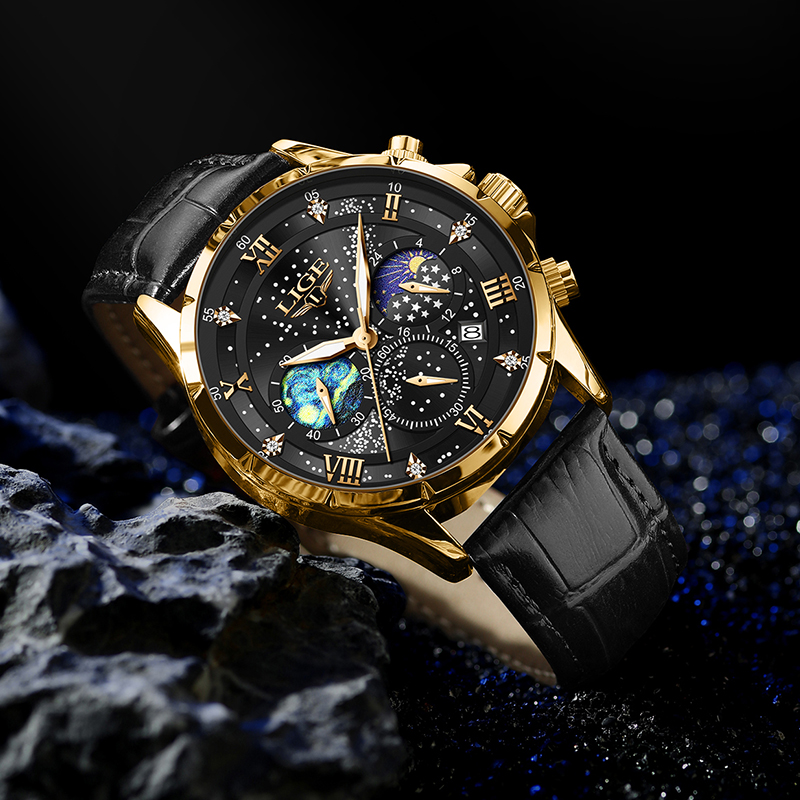 LIGE 2026 Top Luxury Brand Men - Smartwatch Army Watches For Men 评论和价格