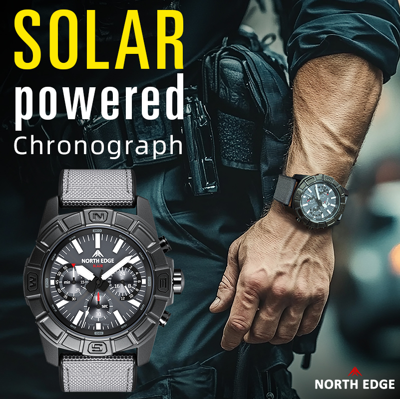 NORTH EDGE 2025 BLAZE Men Quar - Smartwatch Army Watches For Men 评论和价格