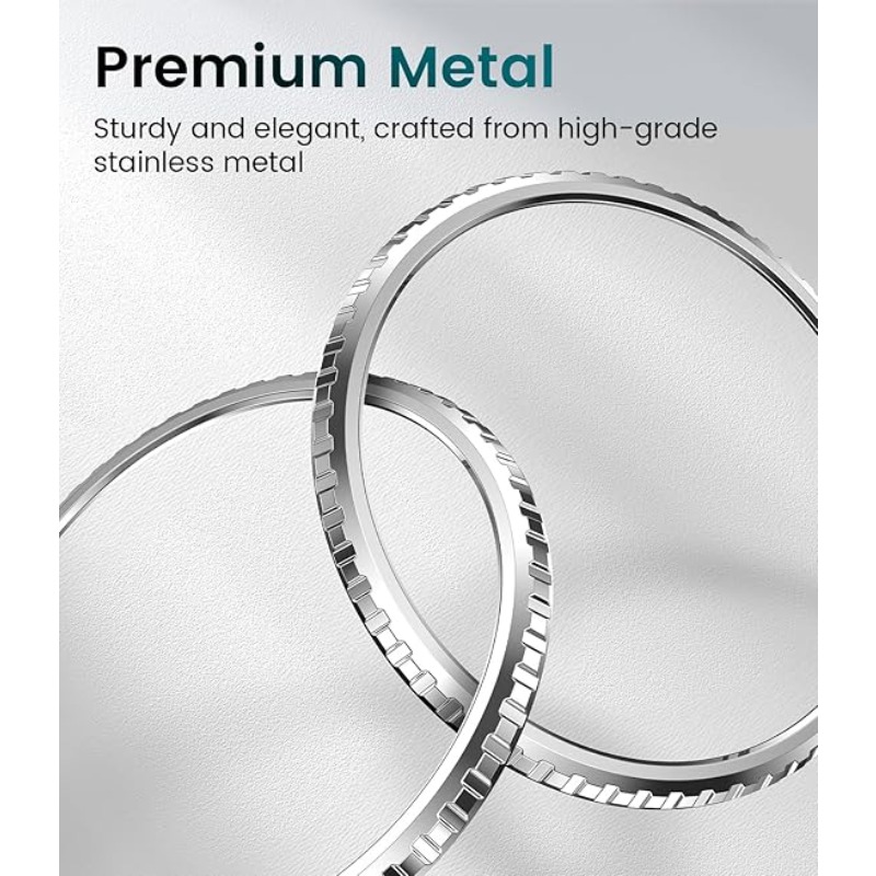 Metal Bezel Cover for Samsung  - Smartwatch Ring Watches 评论和价格
