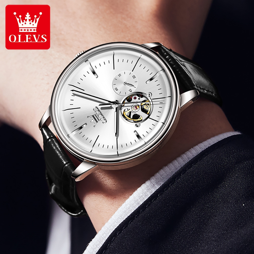 OLEVS 6708 Fashion Men's Watch - Anti-Magnetic Watch 评论和价格