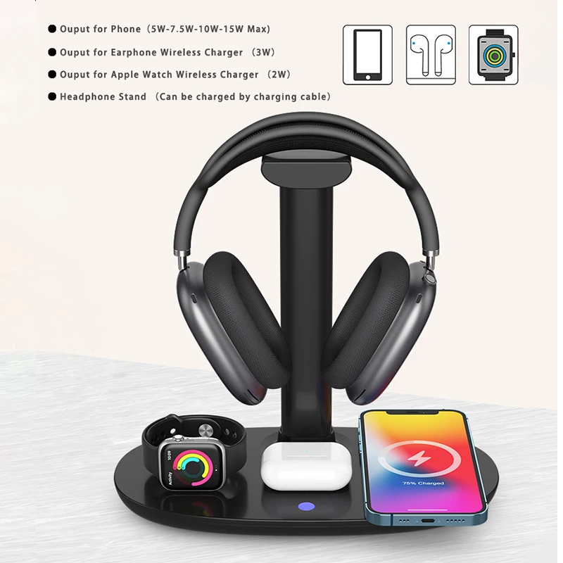 15W 4 In 1 Wireless Charging I - Watch Xs8 评论和价格