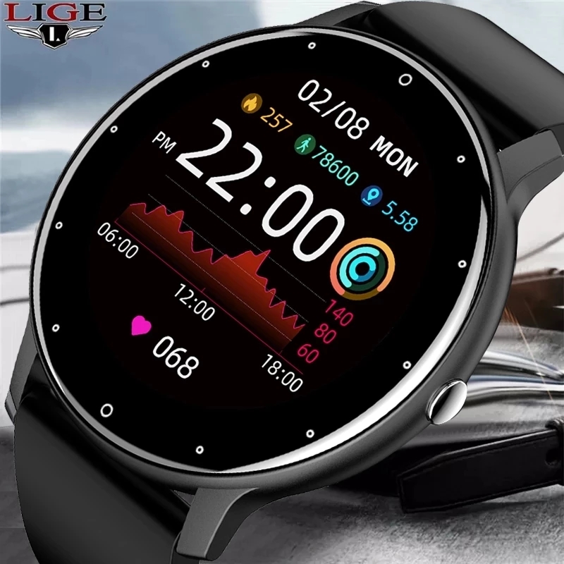 LIGE 2026 New Smart Watch Men  - Smartwatch Digital Watches For Men 评论和价格