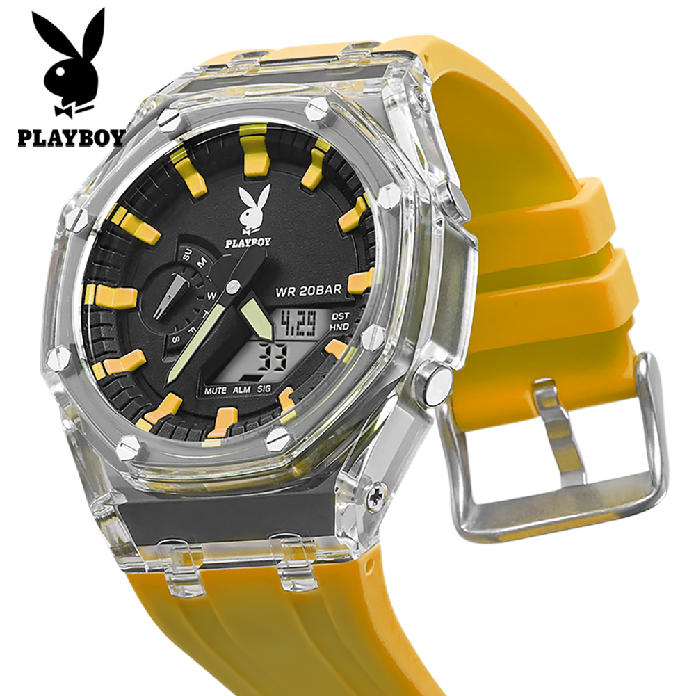 PLAYBOY 2066 Brand Original El - Smartwatch Digital Watches For Men 评论和价格