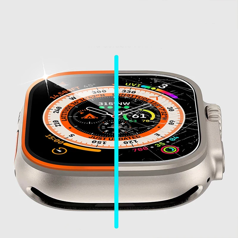 Tempered Glass for Apple Watch - Smartwatch Watches For Mens 评论和价格