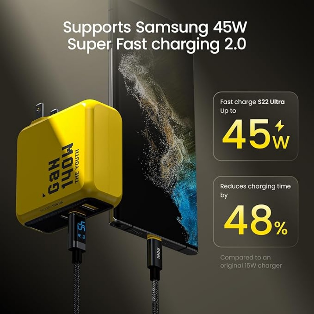 AOHI Youth 140W GaN Charger PD - Watch Xs8 评论和价格
