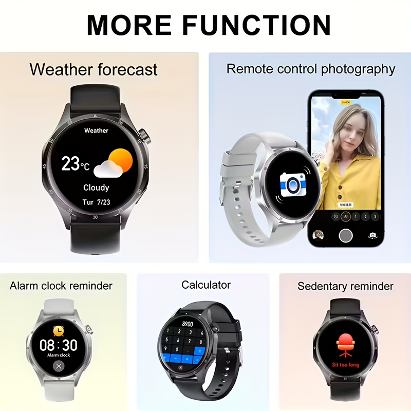 Latest Smart Watch, Premium, 1 - Smartwatch Premium Watches For Men 评论和价格