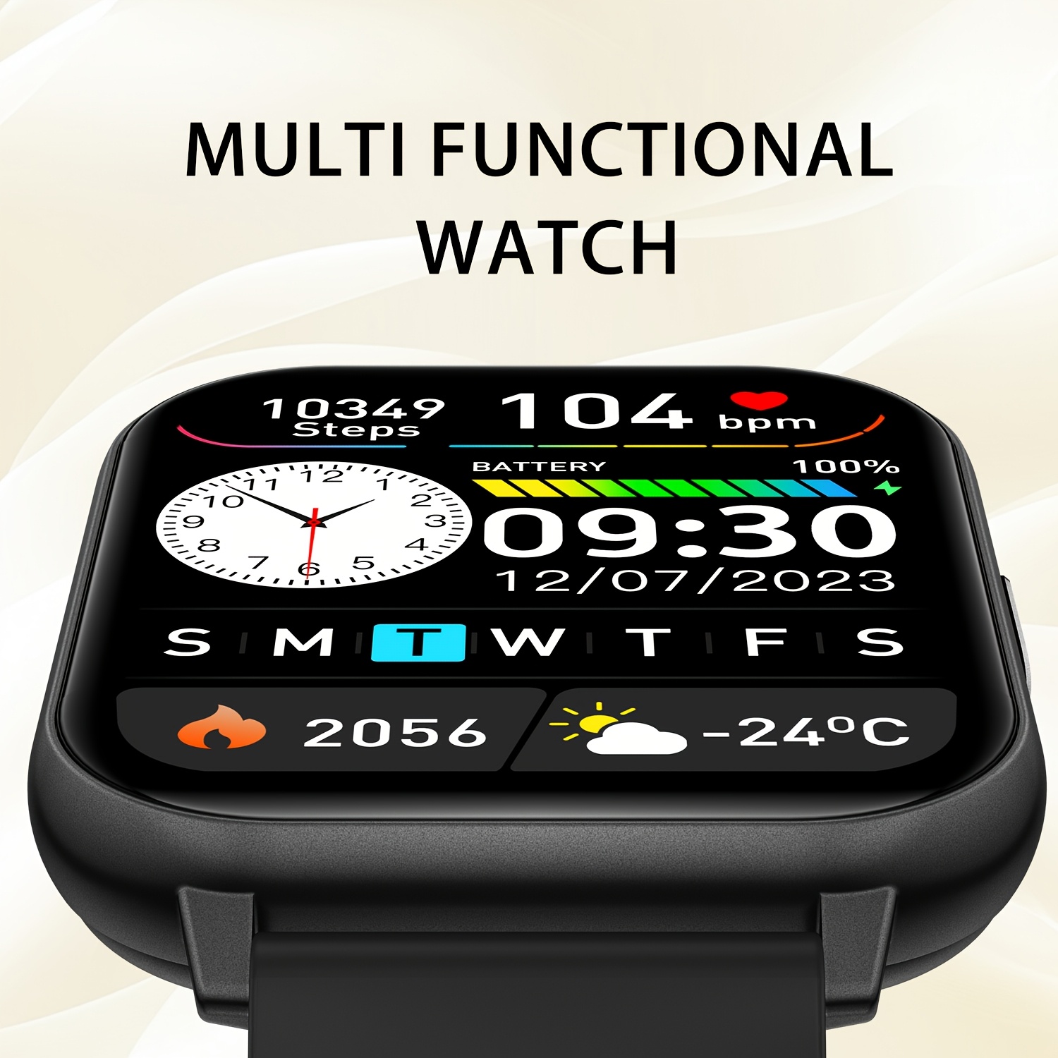 Sports Smart Watch, 1.83inch F - Smartwatch Watches Compatible With Iphone 评论和价格